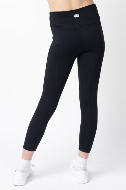 Youth REIGN Essentials Black Leggings