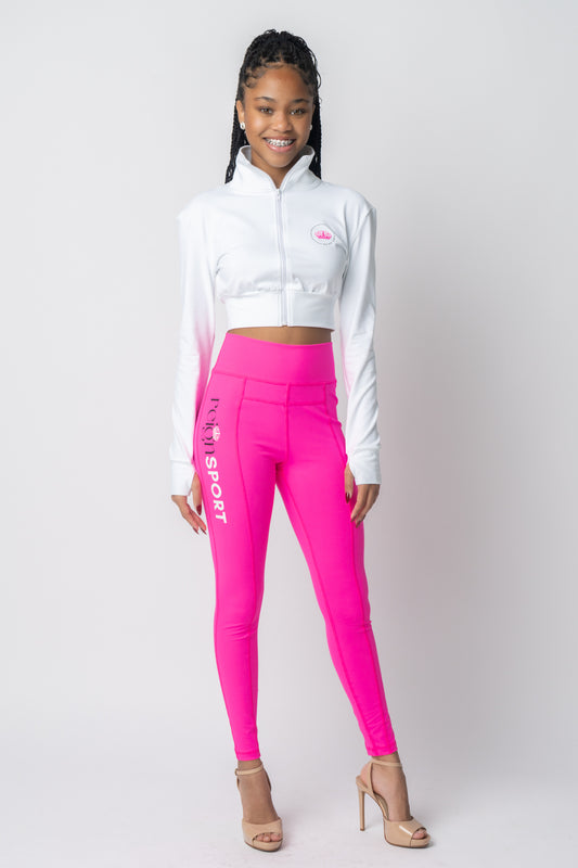 Women's REIGN Essentials Hot Pink Leggings